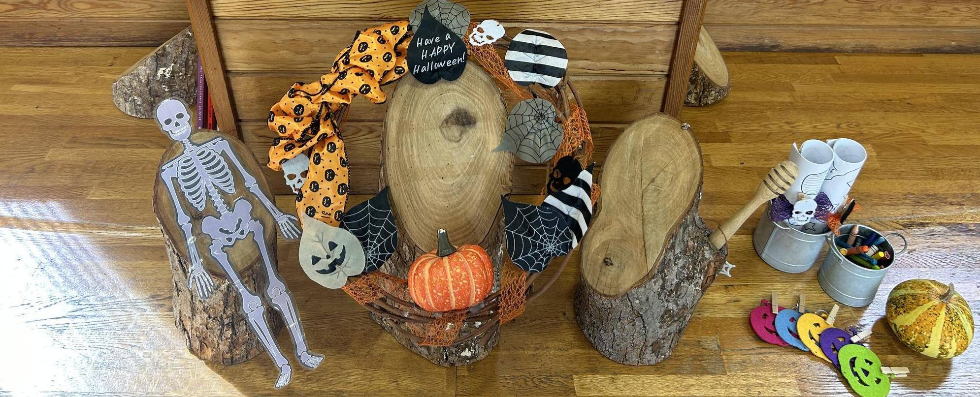 レストハウスのハロウィン🎃🦇👻の写真