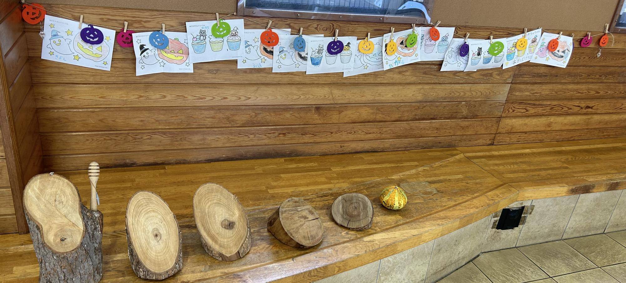 ハロウィン🎃キッズコーナーの写真