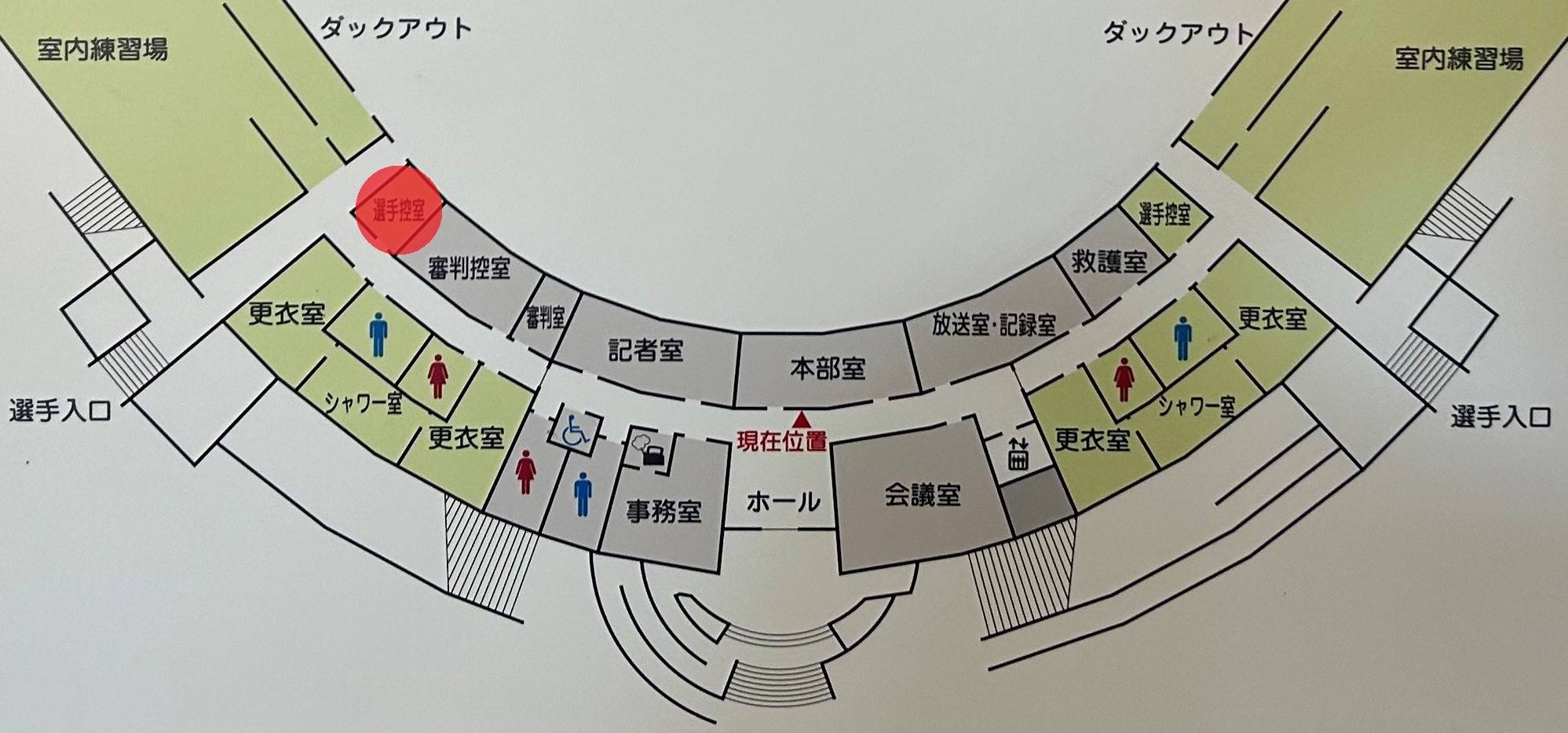 横浜薬大⚾スタジアム諸室のご案内ですの写真