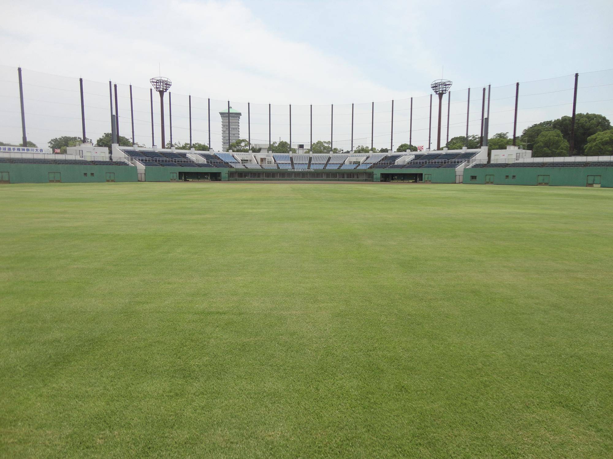 野球場冬期開場サービスについての写真