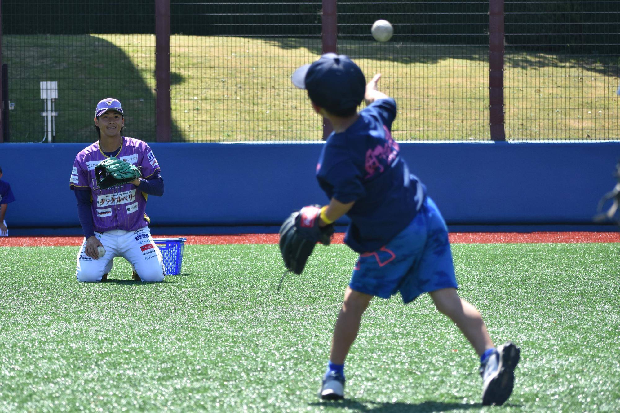 神奈川フューチャードリームス野球教室への参加者募集についての写真