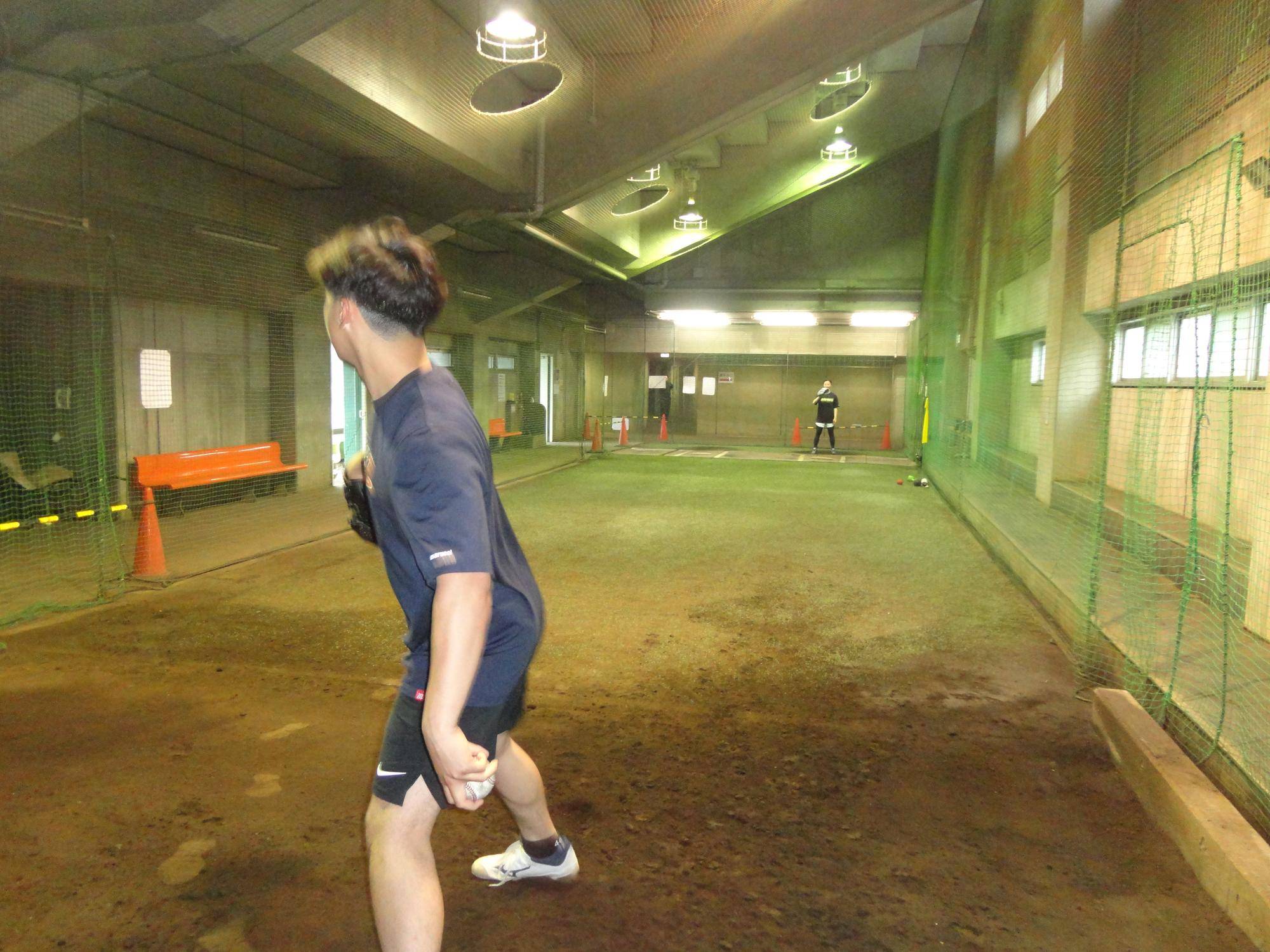 冬季整備期間中もブルペンはご利用できます。「俣野公園・横浜薬大スタジアム」の室内練習場（ブルペン）の予約状況についてvol.65の写真