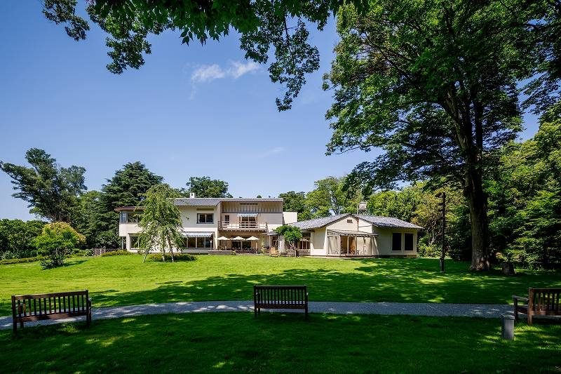 俣野公園から俣野別邸庭園への二つの公園をつなぐ散歩道のご案内についての写真