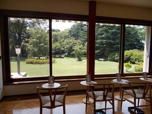 ひだまりガーデンでお茶を