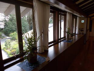 初秋の館内装飾