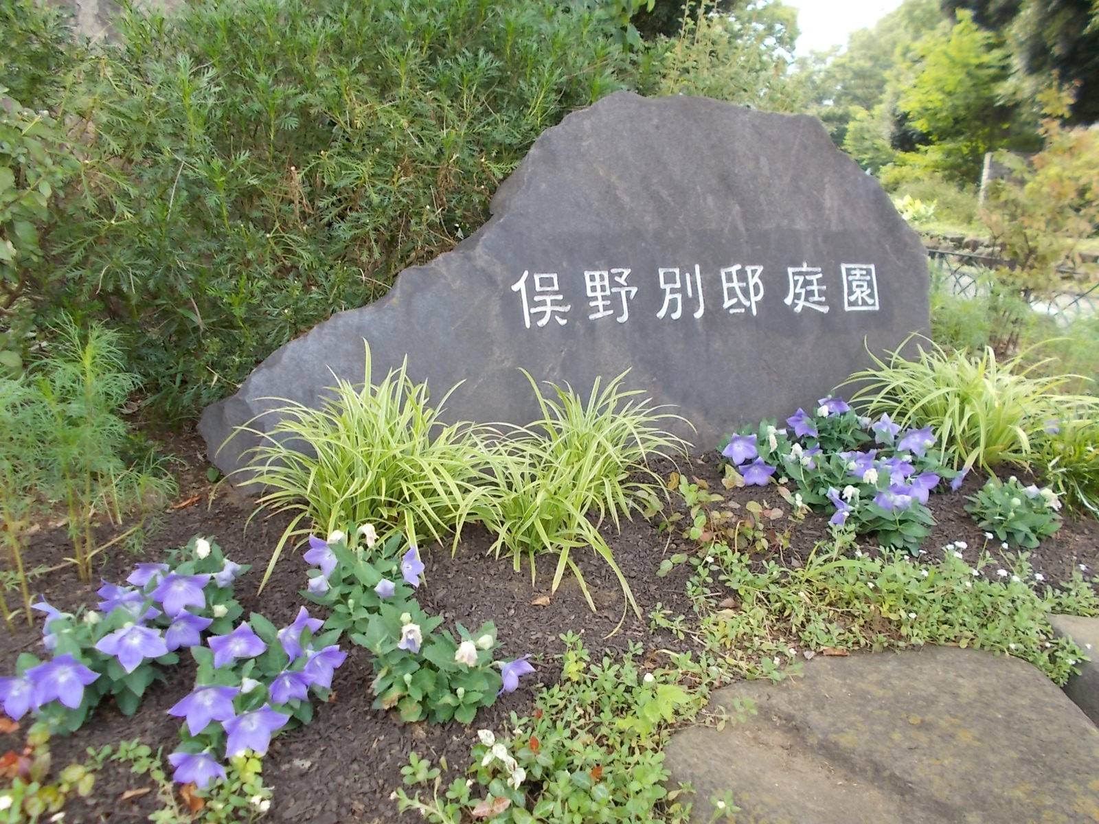園名石周りの写真