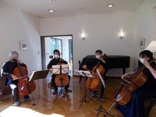 ライトハウスチェロアンサンブル 晩秋のコンサート