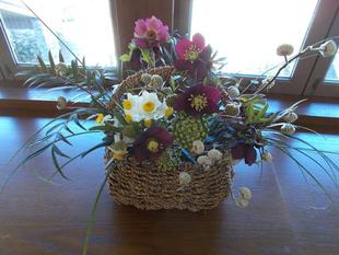 早春の館内装飾