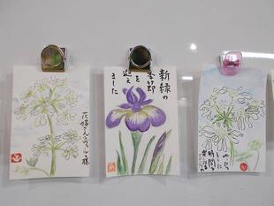 絵手紙体験教室