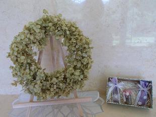 アナベルのリースキットとラベンダークラフト