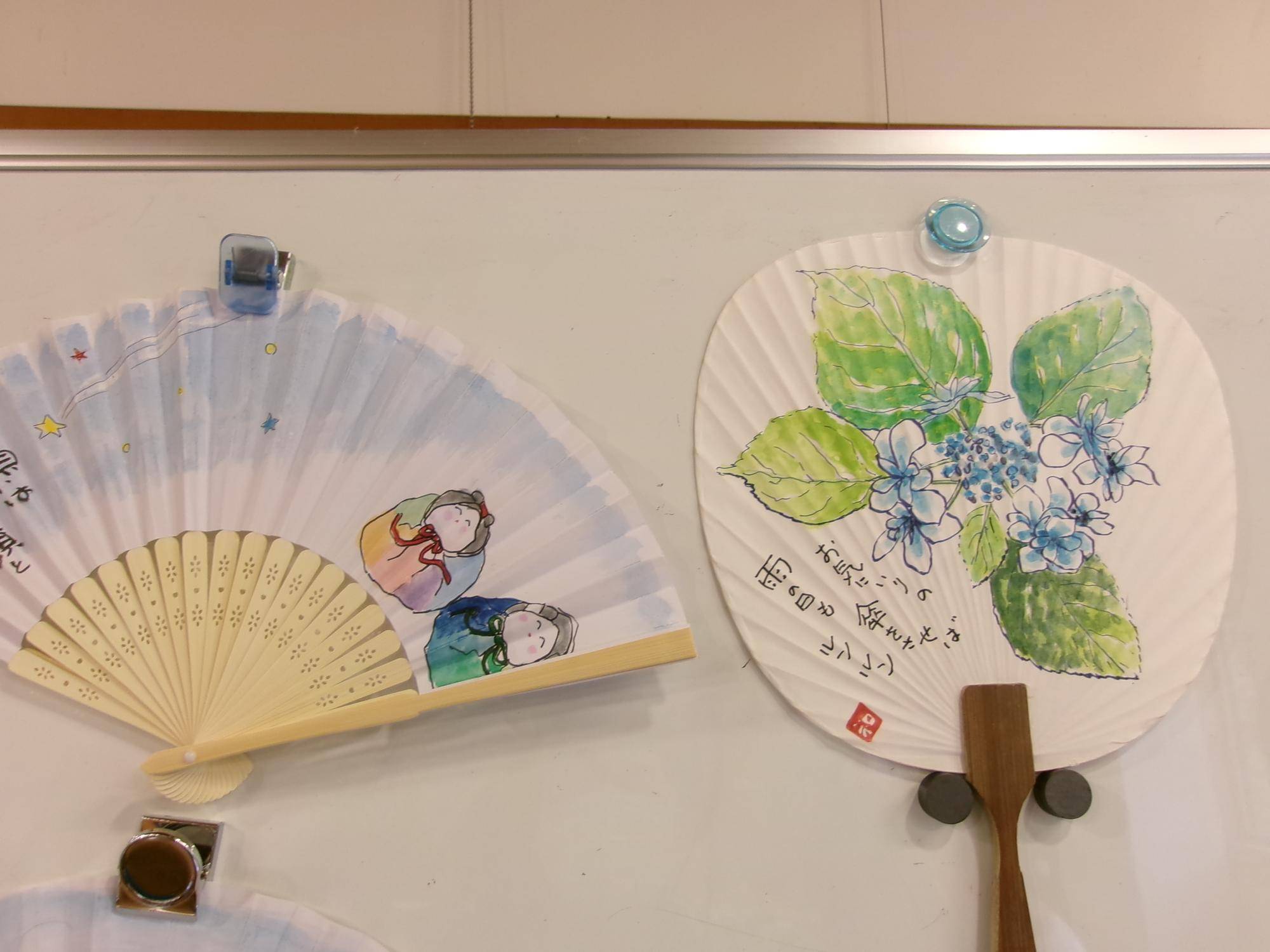 あじさい祭り~絵手紙体験教室~の写真