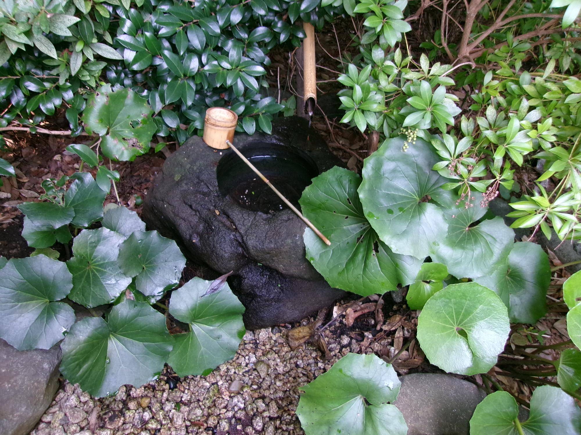 水琴窟の写真