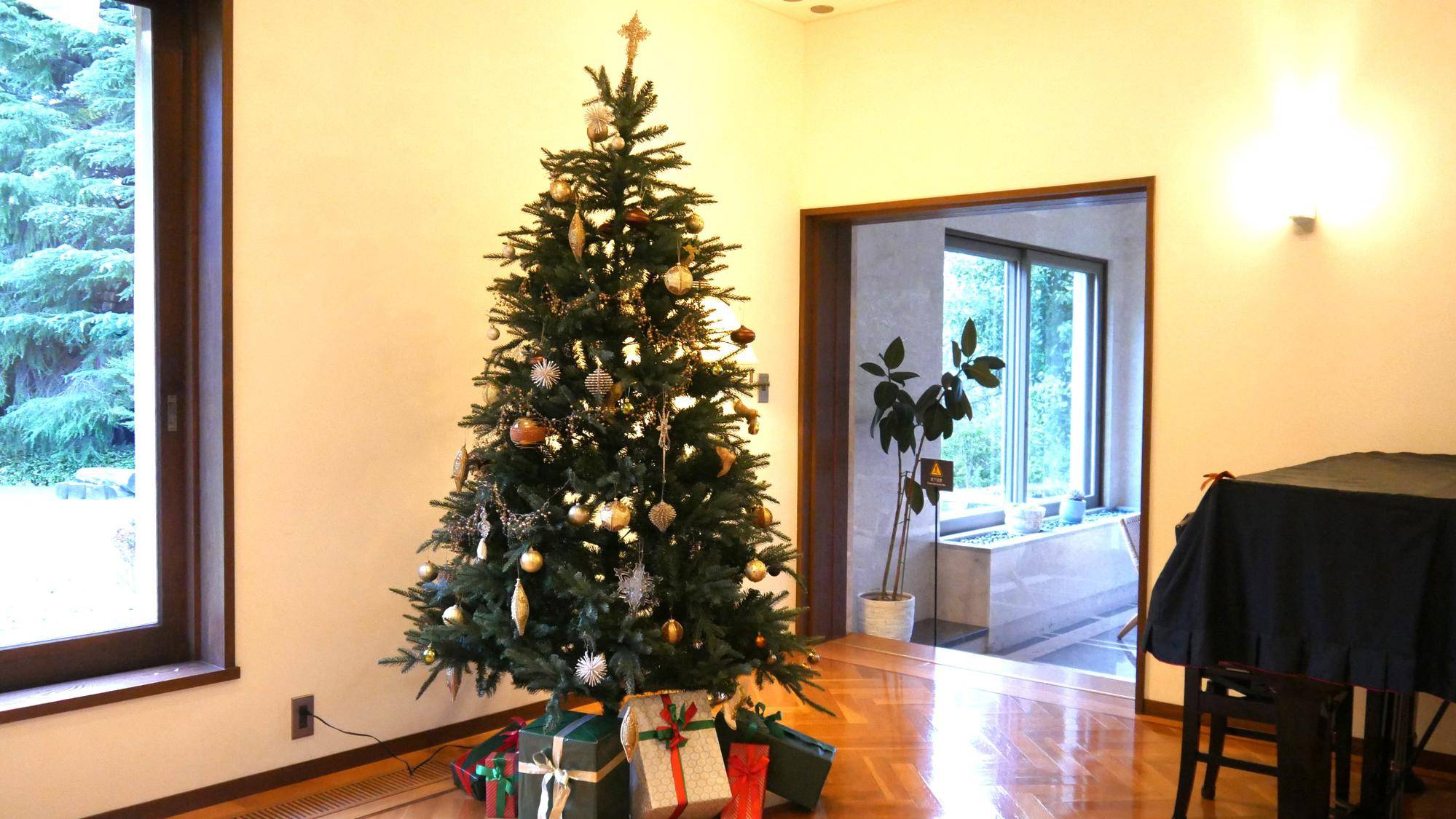クリスマスの室礼の写真