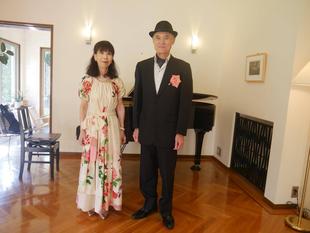 あじさい祭り「リビングコンサート」~港横浜には口笛が似合う~