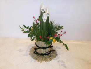 ミニ門松づくり