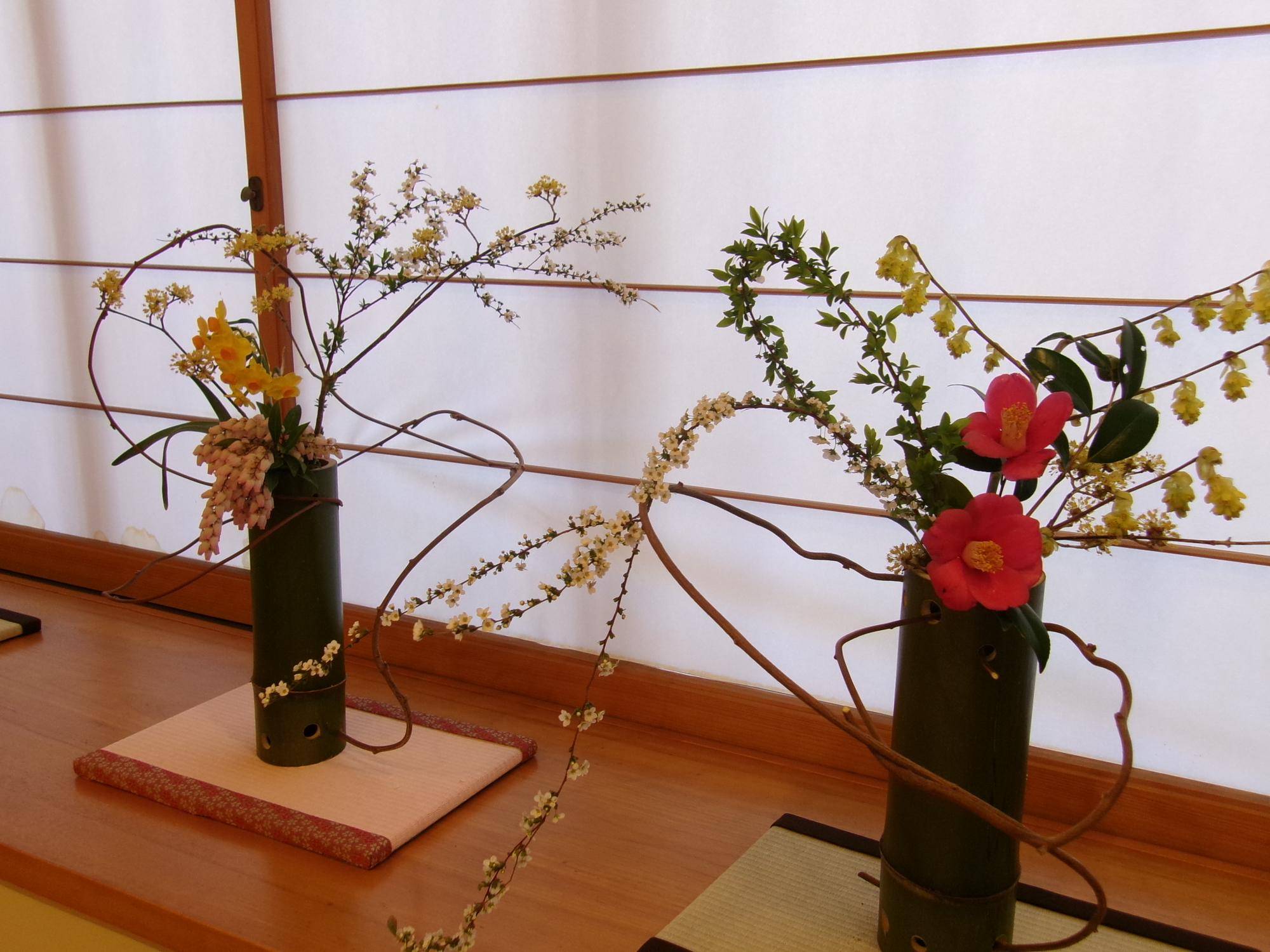 一葉式いけ花 サステナブルIKEBANA ワークショップの写真