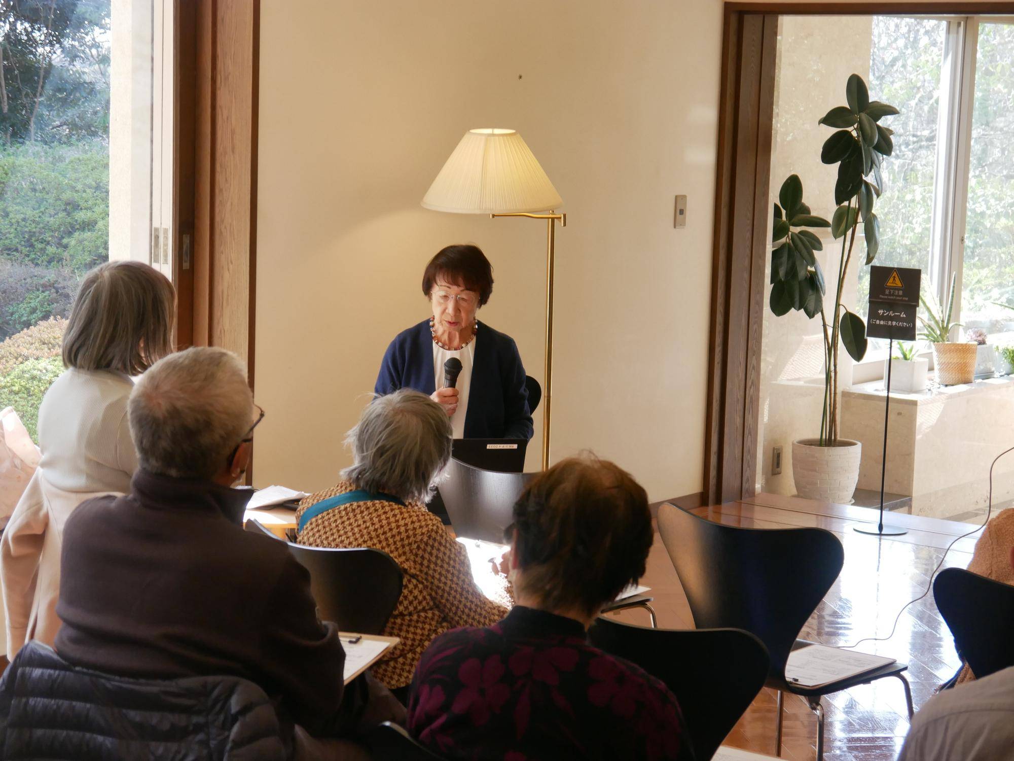 市民公開講座 「湘南の歴史的建造物　湘南の邸園文化の継承を考える」の写真
