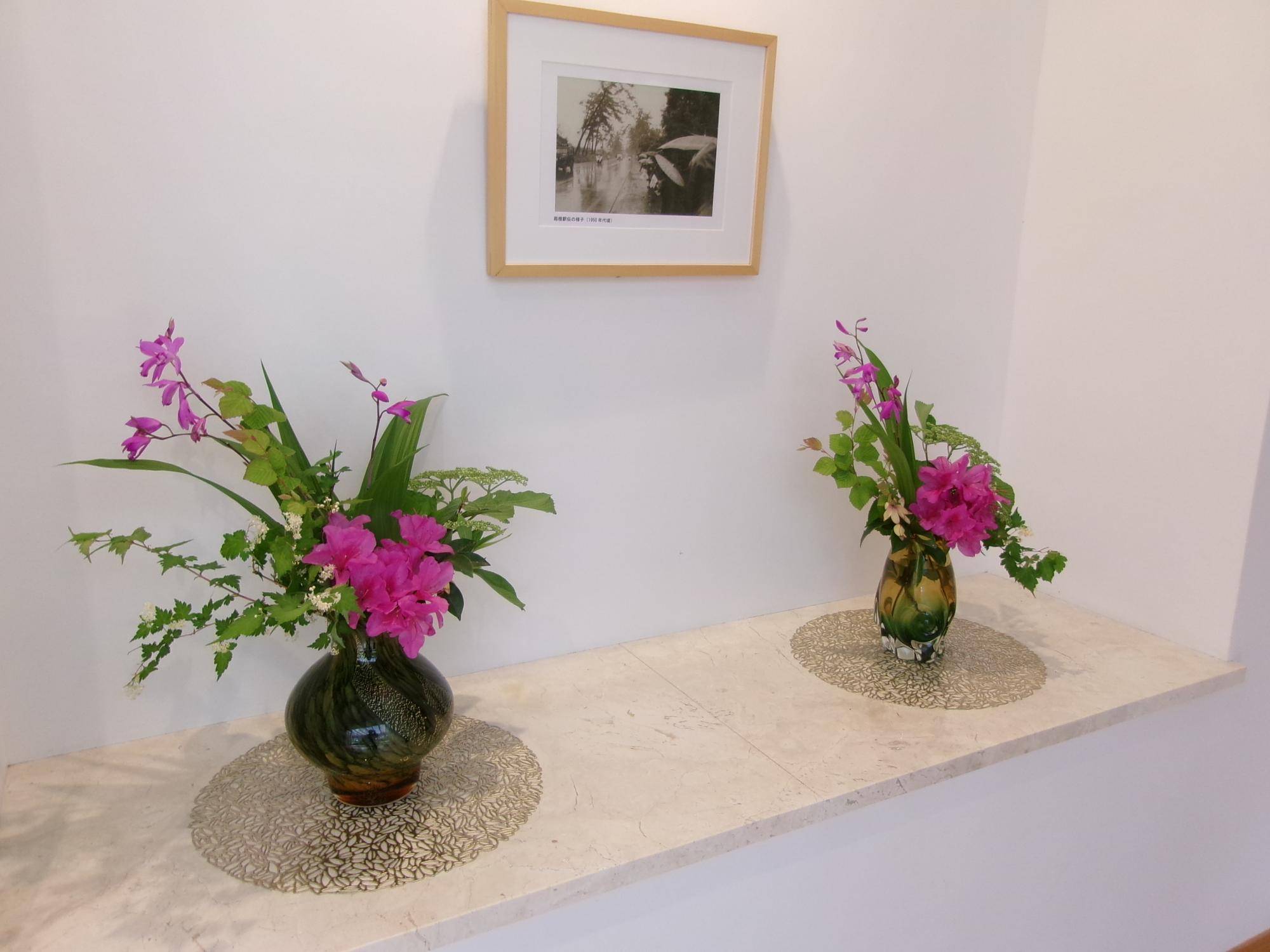 ４月の館内装飾の写真