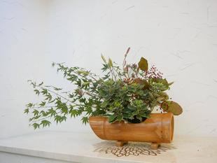 秋の館内装飾