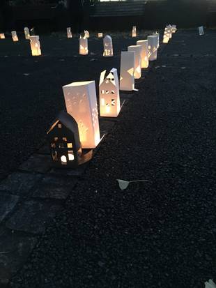 キャンドルナイトクリスマスを行ないました。