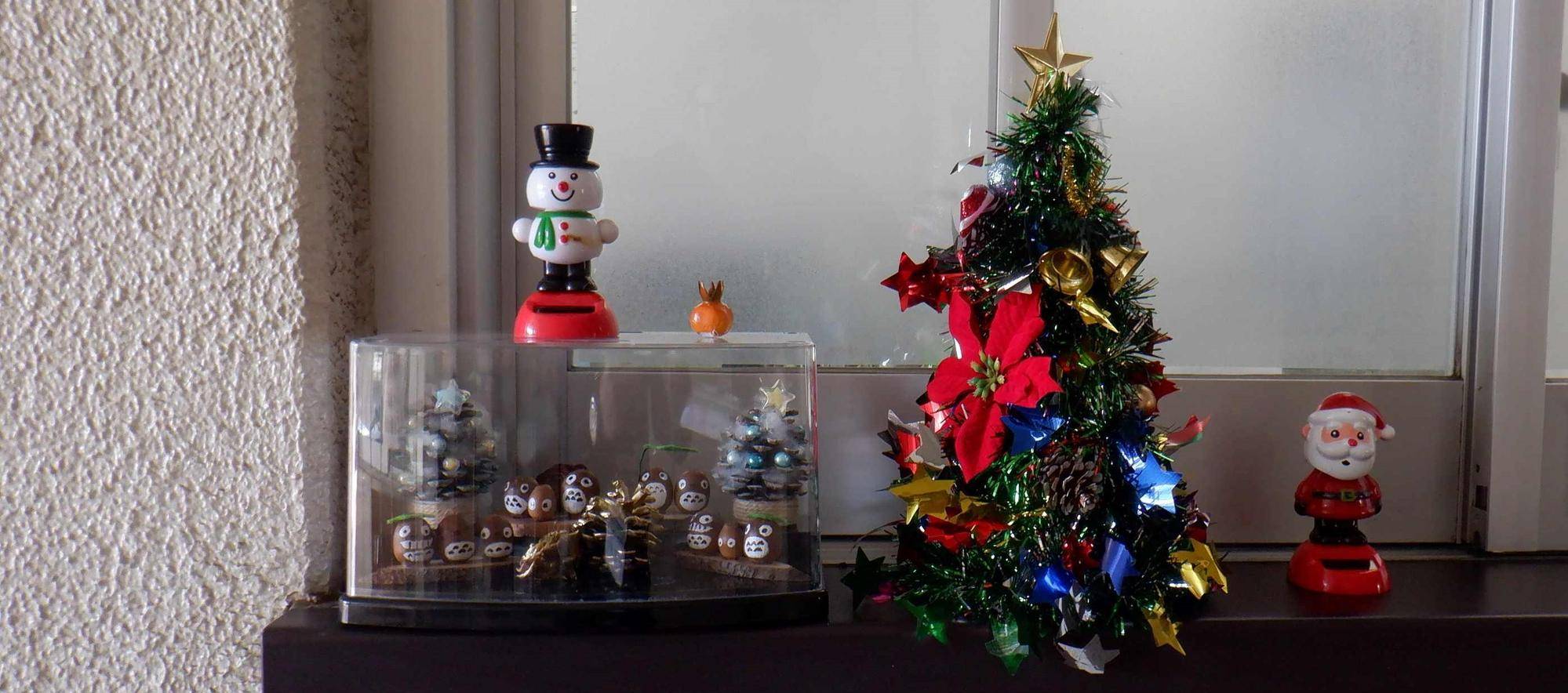 三ッ沢公園第一レストハウスにクリスマスが来たの写真