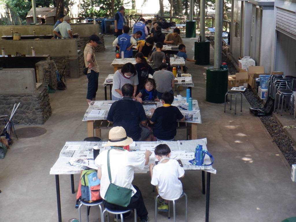 樹名板製作イベントがおこなわれました(MIPGCさんイベント)の写真