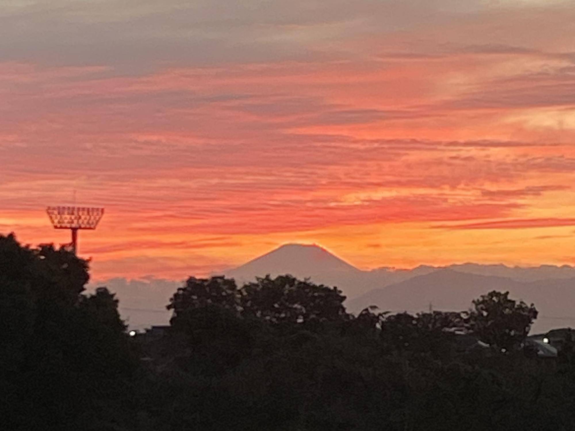 【風景】秋の日はつるべ落としの写真