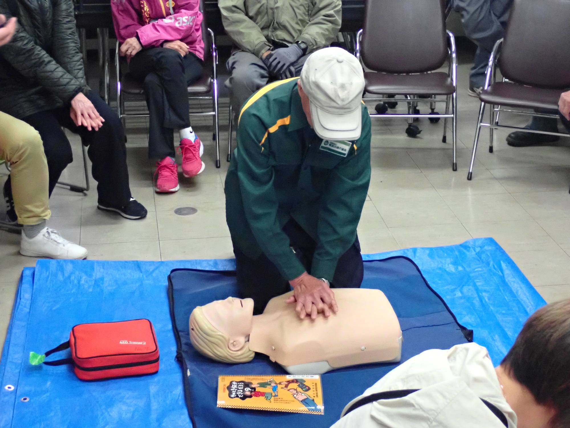 2025年11月8日　防災訓練の様子の写真