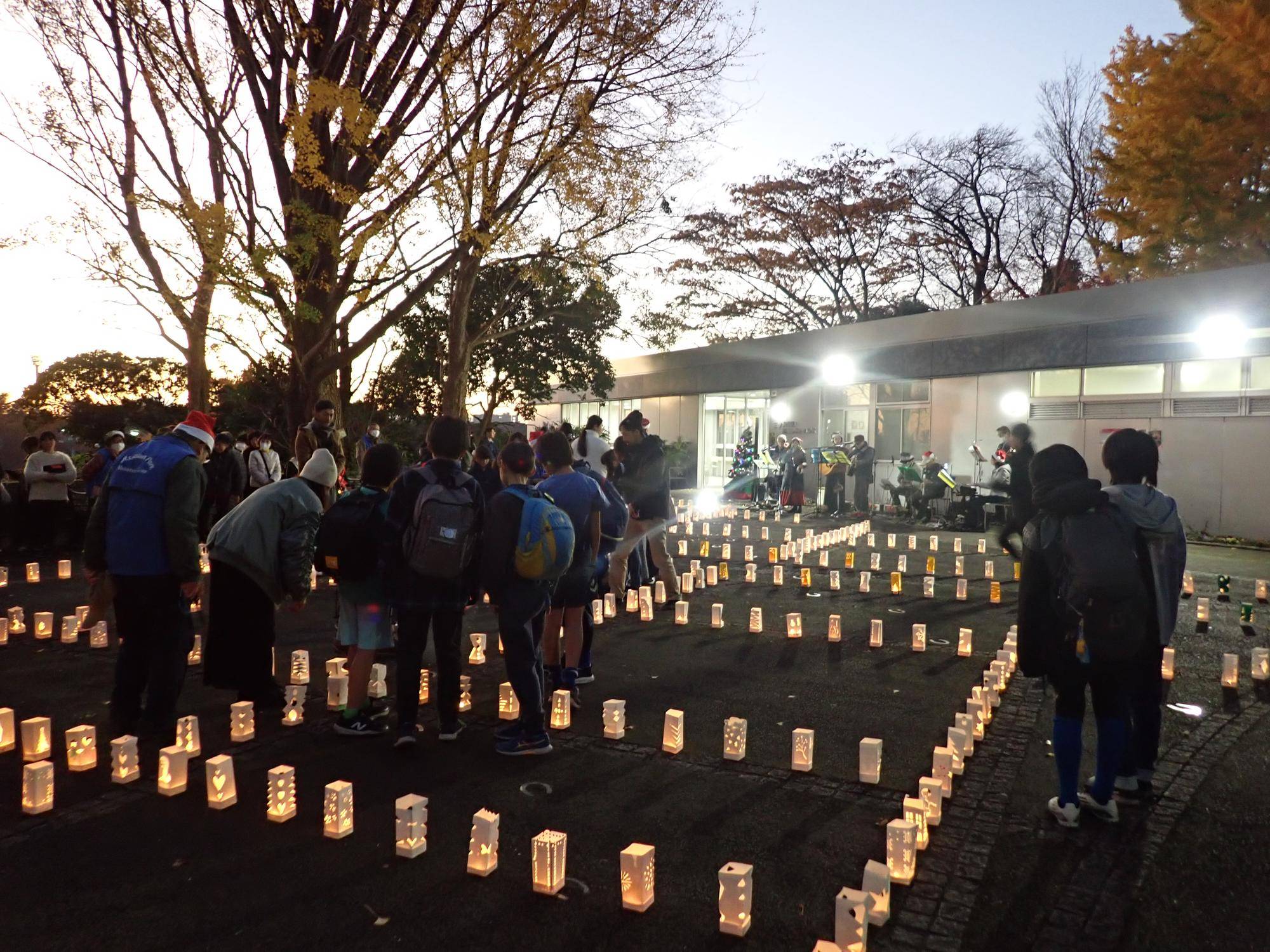 キャンドルナイトの写真