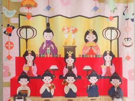 ひなまつりフォトスポット　はじめました！の画像