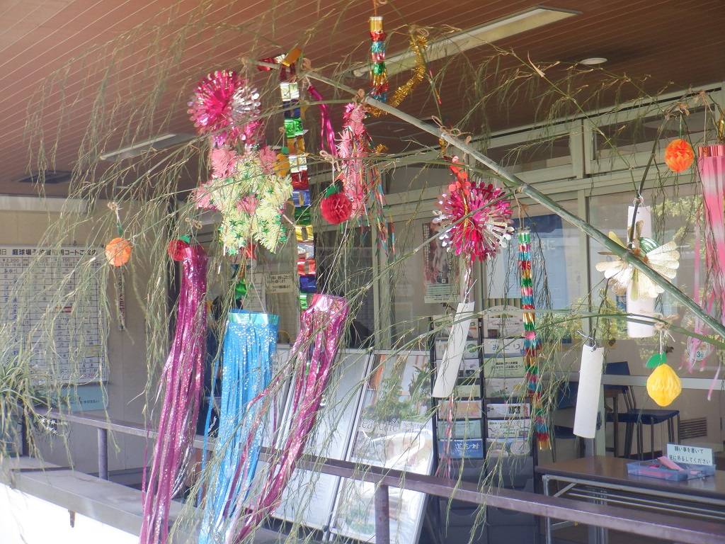 第２レストハウスの七夕飾り.jpg