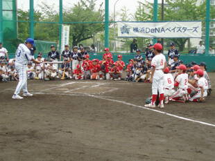 横浜ベイスターズ野球教室開催♪