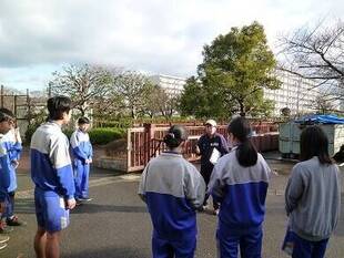 富岡東中学校のみなさんが、職場体験学習に来園されました