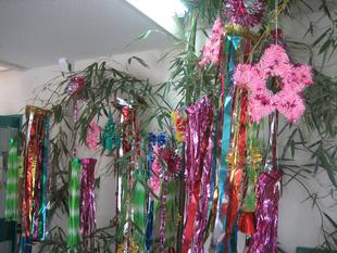 長浜公園レストハウスの『七夕飾り』