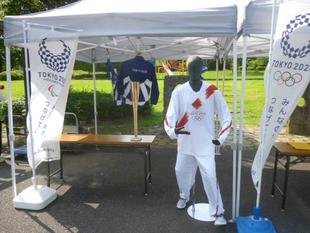 【聖火トーチ撮影イベント】を開催しました♪