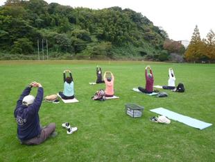 【青空ヨガ教室】の開催のおしらせ
