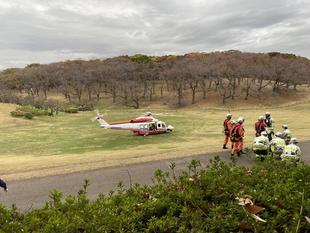 中消防署防災訓練が行われました。