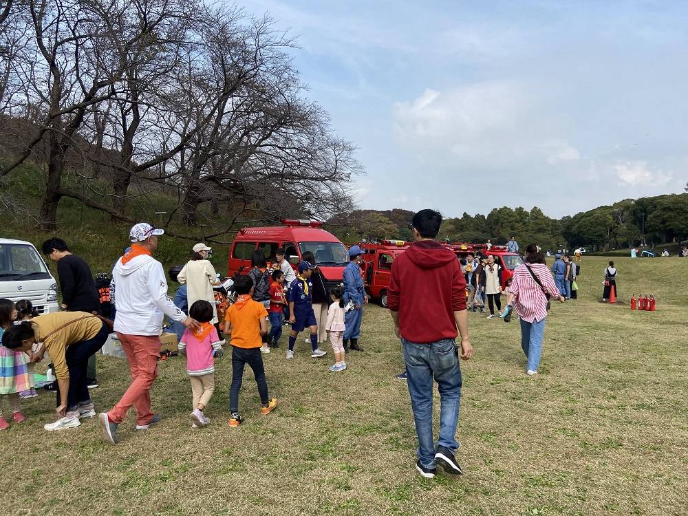 アウトドア防災フェスタが開催されました。の写真