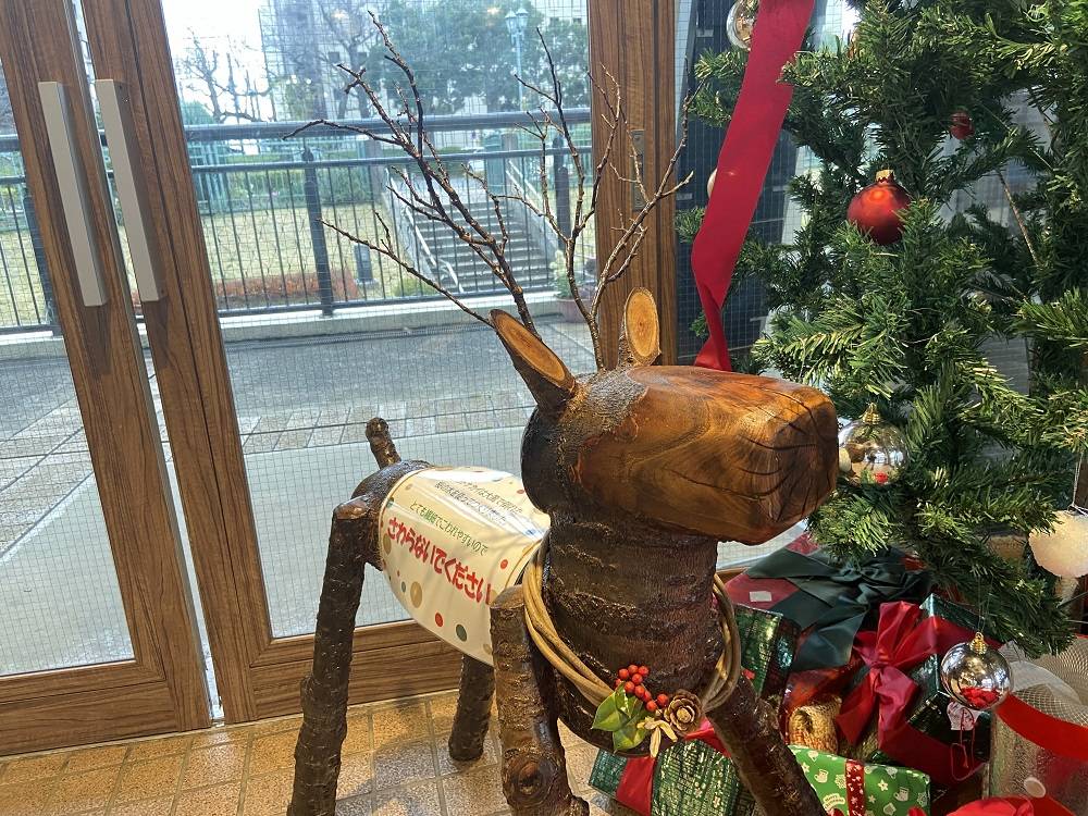 カフェのクリスマスの写真