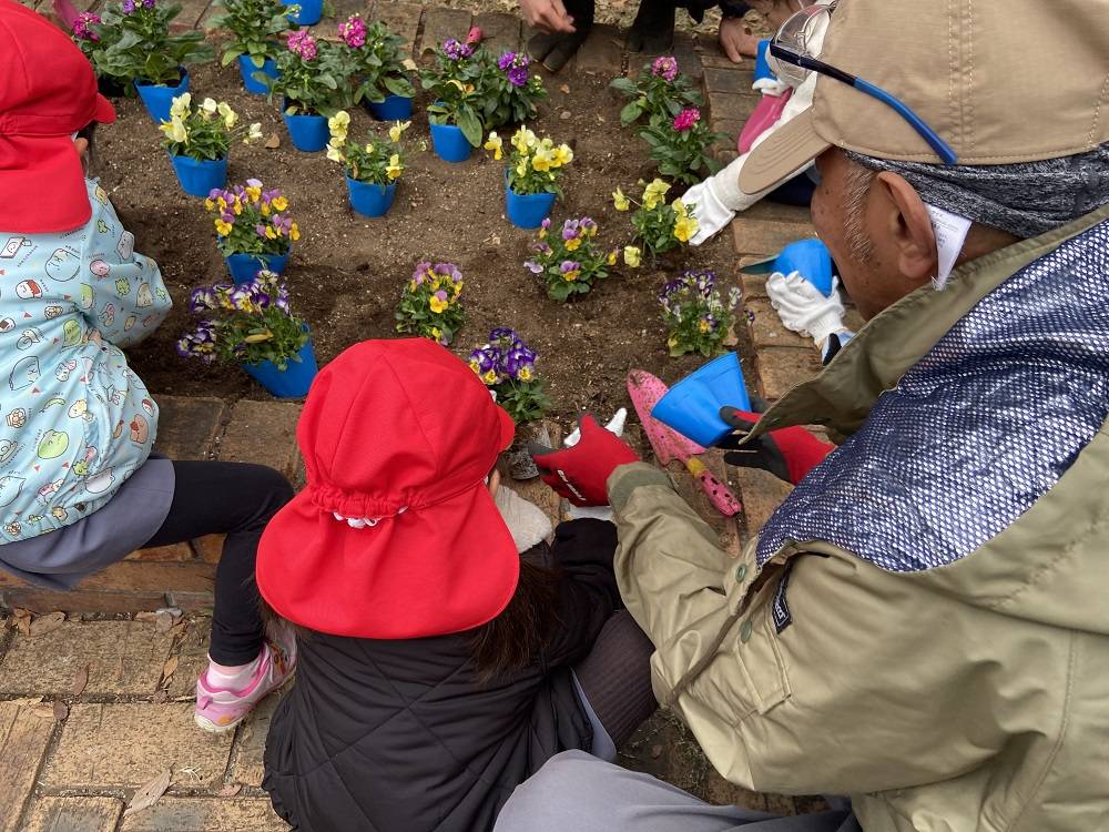 さゆり幼稚園花植え.jpg