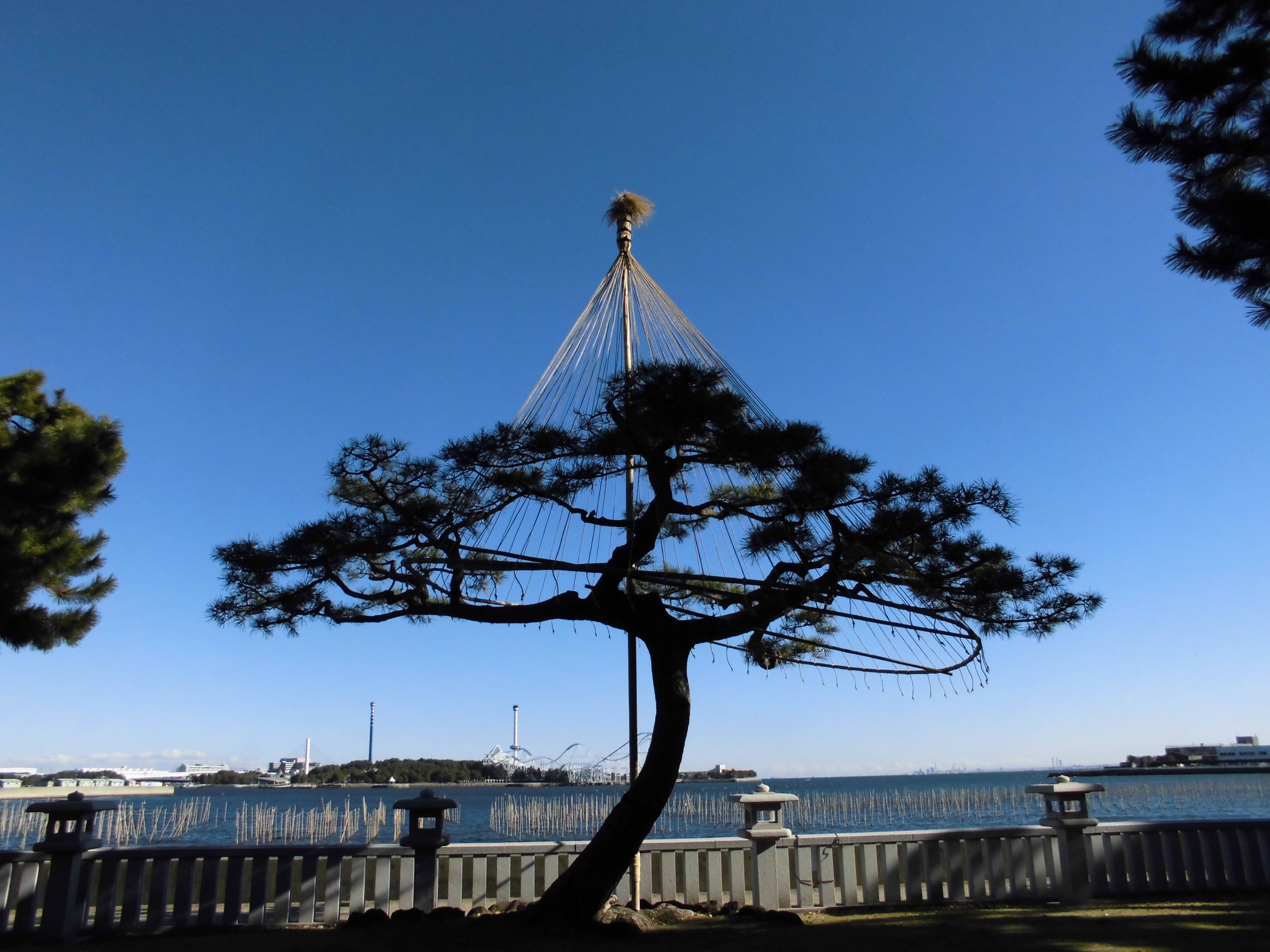 旧伊藤博文金沢別邸の12月の写真