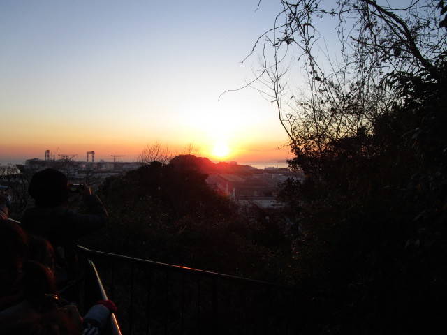 初日の出の写真