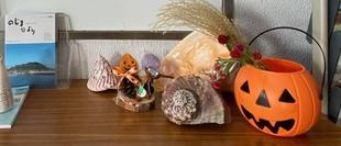 ハロウィン飾りしました