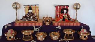 博文邸の雛飾り