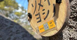 QRコードより野島公園の木々の「ブログ」がご覧いただけます!