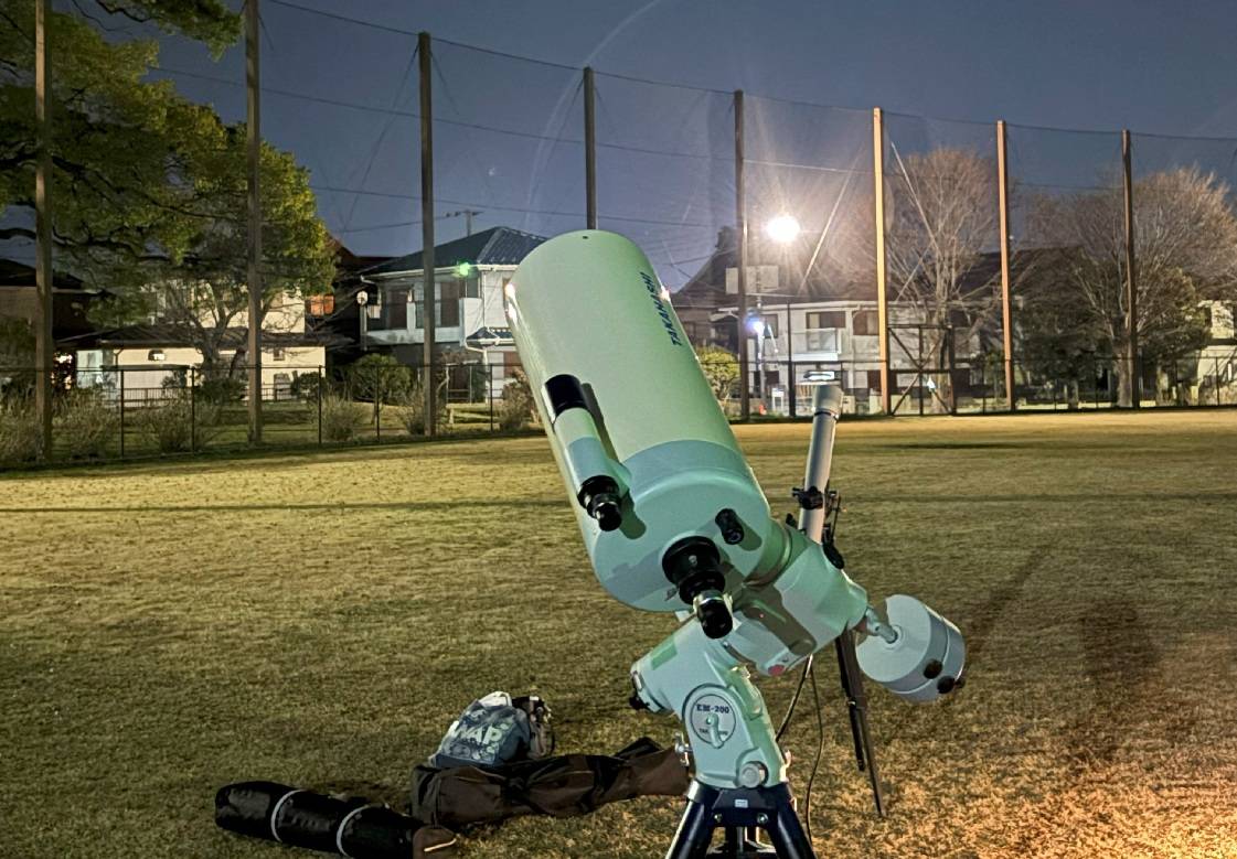 アースアワー星空観望会開催の写真