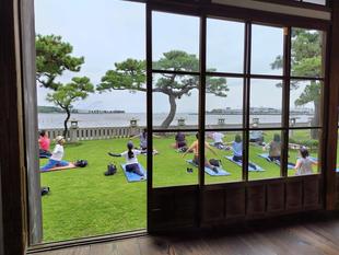 【9月 庭園ヨガ】旧伊藤博文金沢別邸