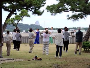 【10月 秋の太極拳】旧伊藤博文金沢別邸