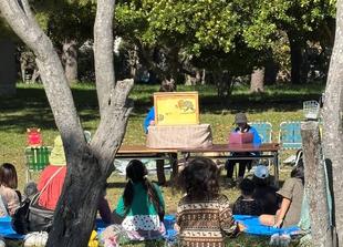 「紙芝居＆絵本の読み聞かせ」を開催しました。