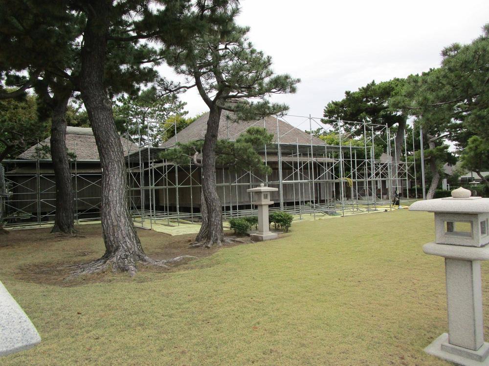  博文邸【伝統技術で守る文化財ー旧伊藤博文金沢別邸の茅葺屋根修繕】の写真